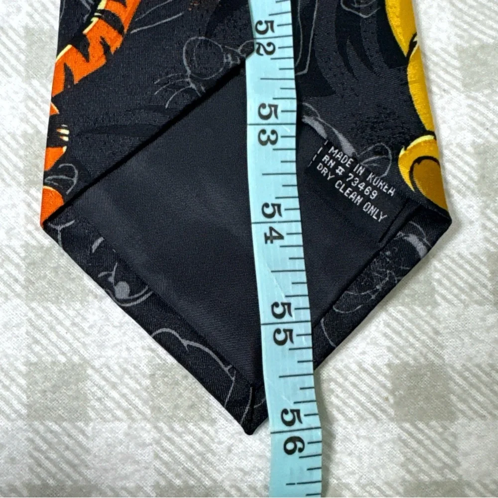 New With Tags Vintage Disney Winnie the Pooh & Tigger Necktie - Picture 5 of 5